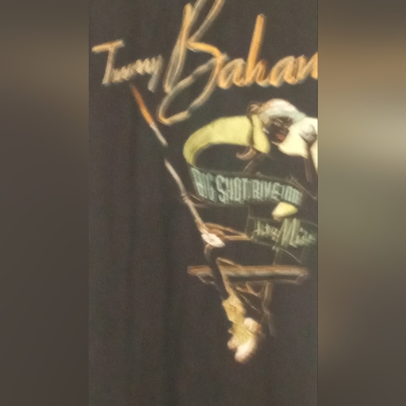 Vintage Tommy Bahama Black Polo Style shirt Sz XL Long - Picture 6 of 9